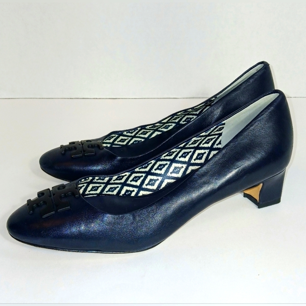 Tory Burch Navy Heels